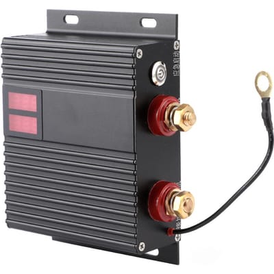 12V 24V 150A Auto Dubbele Batterij Isolator Stroom Batterij Beschermer met LED Indicator voor Auto RV black