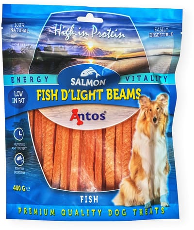 Antos Fish D’light Beams Salmon 400 gram