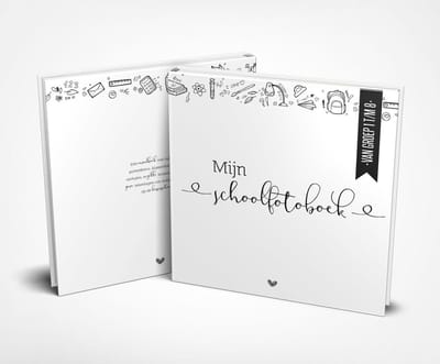 24/7 Stoer - Mijn Schoolfotoboek zwart-wit