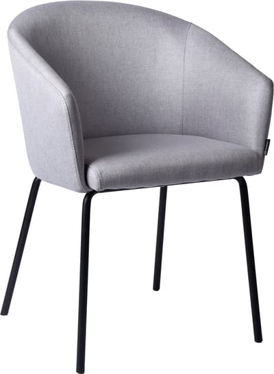ExitoDesign NUVIO - Gestoffeerde Stoel - Grijs - Modern - Ergonomisch