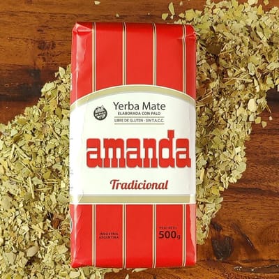 Yerba Mate Amanda Tradicional - Elaborada - 500g