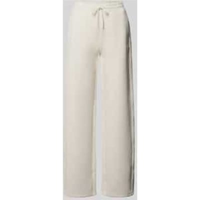 Wide fit sweatpants met all-over logoprint model 'Calista'