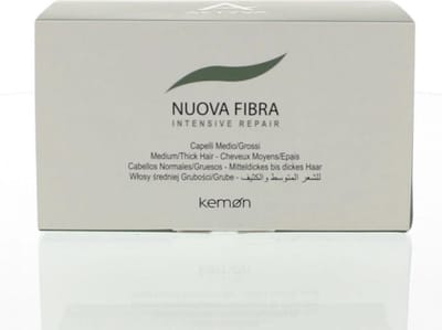 KEMON ACTYVA NUOVA FIBRA INTENSE REPAIR MEDIUM/DIK HAAR 12X25ML AMPULLEN BESCHADIGD HAAR 300ML