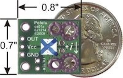 ACS724 Current Sensor Carrier 0 to 30A Pololu 4046