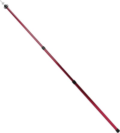 Luifelstok - Telescopische paal - Buiten kamperen - Intrekbaar aluminium - 105 cm lang - Rood
