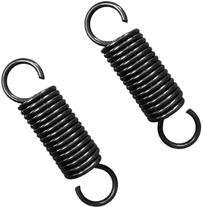 Trekveren met Haken - Spanveren Verlengveren - Mechanische Toepassingen - Dubbele Haak Constructie - 008" Draaddiameter - Zilverkleurig
