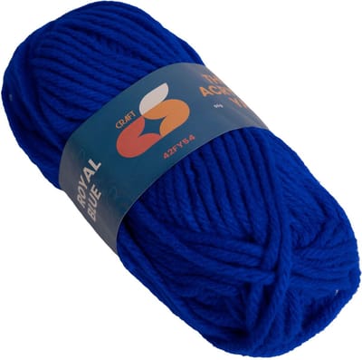 Colorations - Acrylgaren 4 mm - 50gr - Koningsblauw