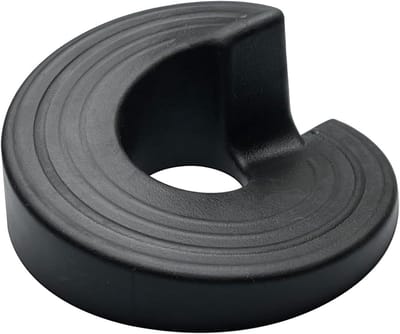 Deurstopper - Deurbeschermer - Veilige Deur - Krasvrije Bescherming - 9.6 x 8.8 cm - Neutrale Kleur