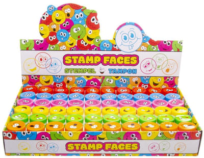 LG-Imports Smile Face Stamp Color (Assorted)