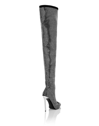 Laarzen Hakken Overknees Gothic Plein
