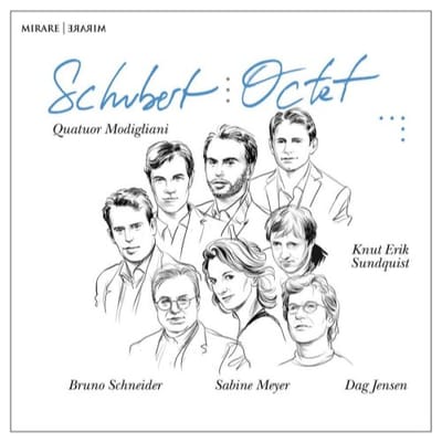 Quatuor Modigliani, Knut Erik Sundquist, Bruno Schneider, Sabine Meyer, Dag Jensen - Schubert: Octet (CD)