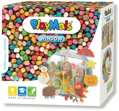 PlayMais Window Mosaic - Herst/Winter, 2300dlg.