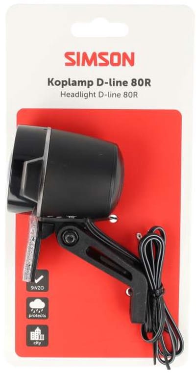 Simson koplamp Aurora D-line 80R - Dynamo