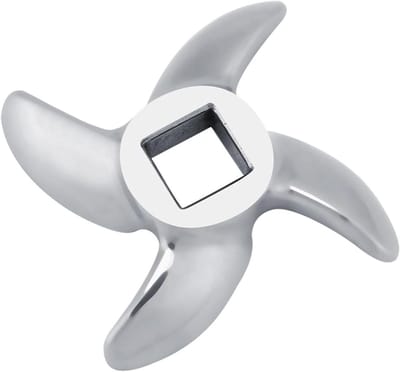 Allecto plus - RVS Vleesmolenmessen voor vervanging en accessoires 32# met kruismessen.