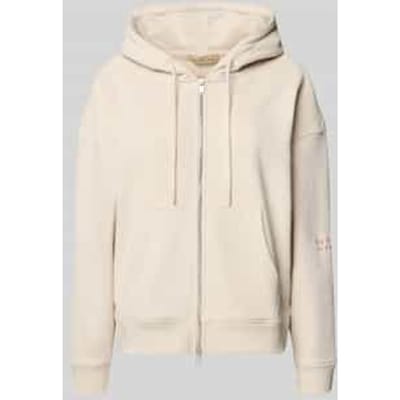 Oversized sweatjack met capuchon