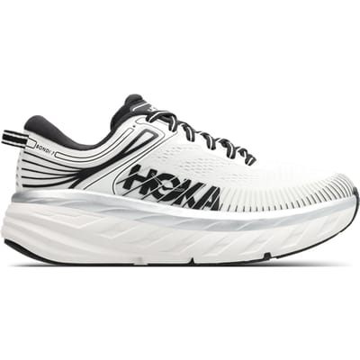 Hoka Bondi 7 Sneakers Dames - Wit - Maat 37 1/3 - Mesh/Synthetisch