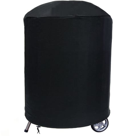FEROCITY - Grillhoes - 59-69 cm x 90 cm - Waterdicht - UV-bestendig - Polyester - Zwart