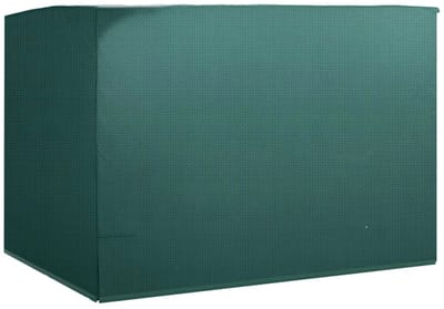 Hollywood Schommelhoes - Beschermhoes voor 3 zits Tuinschommel - Waterdicht, Winterbestendig, Stofvrij & UV-bestendig - voor Schommelbank, Tuinstoelen - Tuin, Terras, Balkon - 215 x 155 x 150 cm - Groen