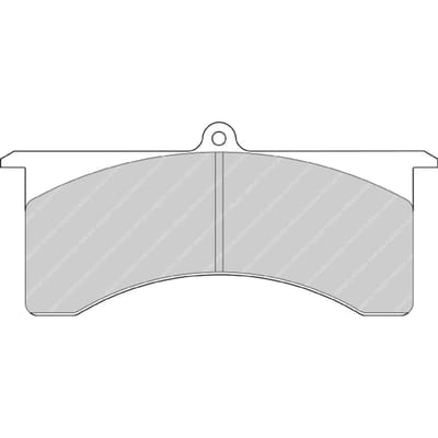 Sportremblokken zonder goedkeuring FERODO FRP503R