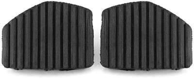 Dailygoods- Koppelingrubber - Rempedaalrubber - Rubbercover - Voor Peugeot/Citroën - 74.5 x 55 x 52.3mm - Zwart - Pedalrubber