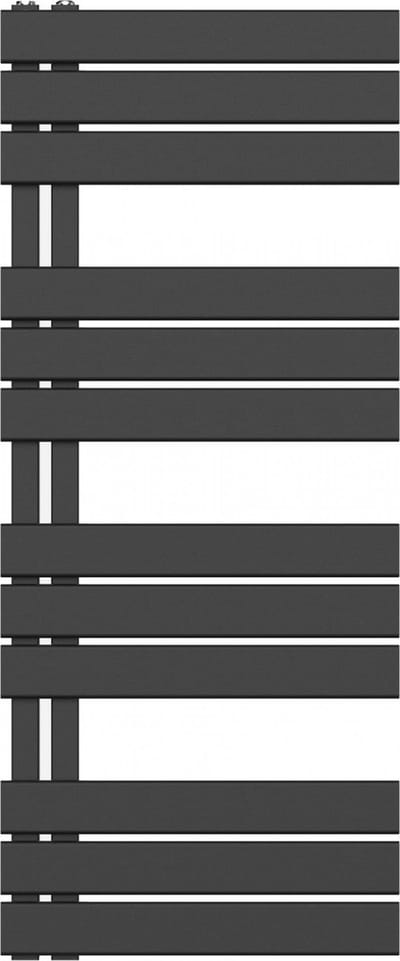 THERMLAND Handdoekradiator, Design, 40x115 cm, ANTRACIET, Radiator, Handdoekrek, Badkamerradiator, Verwarming Badkamer, Handdoekrek Radiator, Badkamerverwarming, Badkamer Radiator, Designradiator