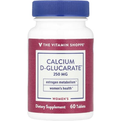 Calcium D-Glucarate™ voor Vrouwen, 250mg, 60 Tabletten