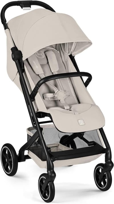 Kinderwagen - Reisbuggy - Compact Reizen - Ergonomische Ligstand - 82 x 455 x 107 cm - Dune Grey