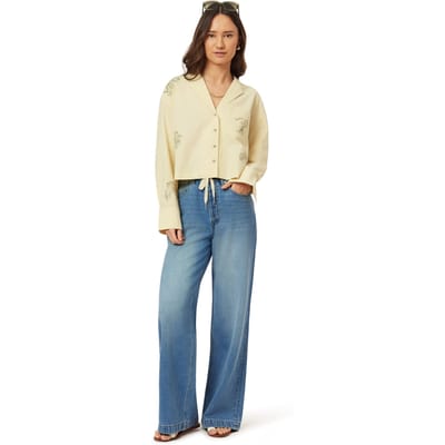 Scotch & Soda Embroidered Shirt Chino Green Taglia: XS | Magliette intime Outlet | Donna | Verde