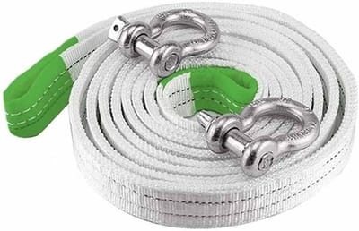 Herstelband - Trekband - Voertuig Slepen - Heavy Duty - 5 Meter 5 Ton - Groen