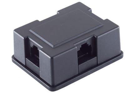 ISDN-VerteilerBOX 3-fach incl. Kabel 8/4 3m
