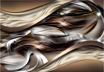 Fotobehang - Amber winds.