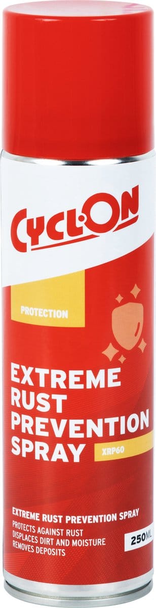 CyclOn Roestbeschermingsspray voor fietsen - 250 ml - Ideaal voor natte seizoenen