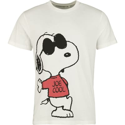 Peanuts T-shirt - Snoopy - S tot 3XL - voor Mannen - meerkleurig