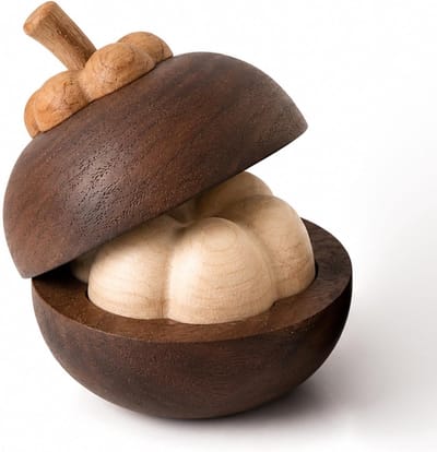 Houten Passief Diffuser Bloembladachtig Klein Draagbaar Essentiële Olie Aromatherapie Decor Mini Zonder Elektriciteit Natuurlijk Boheemse Walnoot Acc