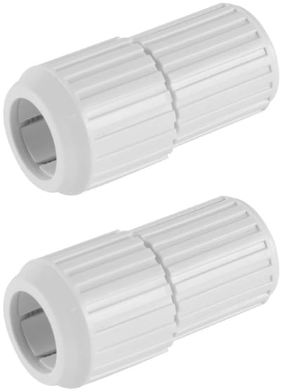 Dailygoods- Telescopische Paal Vervangingsset - Cam Lock - Twist Lock - 2 Stuks - Eenvoudig te Installeren - Voor 2 Sectie Palen - Zwembadpaal