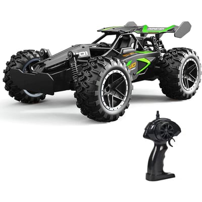 Voiture RC télécommandée voiture de course RC 1/18 2.4GHz RC Drift Car RTR jouet pour enfants garçons vert