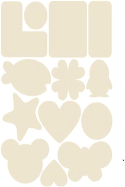 Reparatiestickers Kleding - Textiel Plakkers - Outdoor Uitrusting - Zelfklevend Nylon - 5 Vellen - Beige