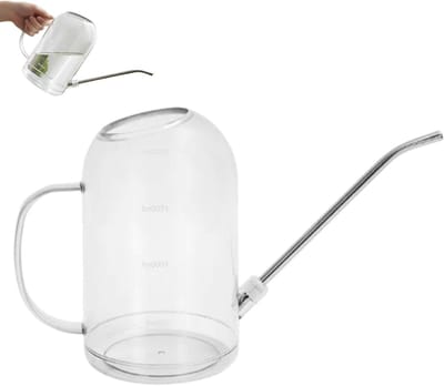Gieter Lange Tuit - Planten Gieter - Planten Water Geven - Afneembare Sproeikop - 2 Liter - Transparant