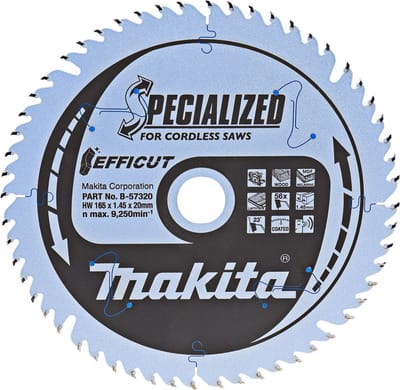 Makita Cirkelzaagblad voor Hout | Specialized | Ø 136mm Asgat 10mm 36T - B-09210