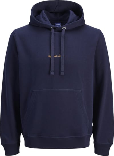 JACK&JONES PLUS - JORNORREBRO EMB SWEAT HOOD PLS - Heren - Sweaters