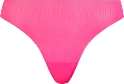 Chantelle Pulpies Seamless Tanga string - Invisible - Naadloze dames string die niet doorschijnt - Fuchsia / XS/S