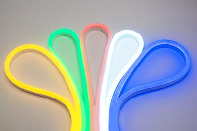 Groenovatie RGB LED Strip / Neon Flex 24V - 1 Meter - 8 Watt/meter - Waterdicht IP65