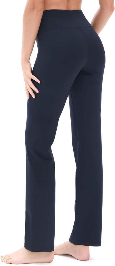 Hoge Taille Bootcut Yogabroek voor Dames - Flare Sportbroek voor Yoga en Fitness