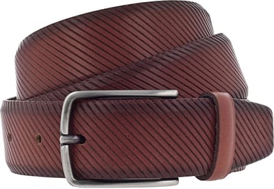 Vanzetti Leren Riem 35mm Leather Belt W100 Cognac Bruine
