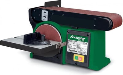 Band en schijfschuurmachine 100x915 mm dia. 150 mm 0,4 kW 230V Holzstar BTS150