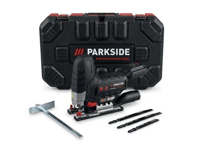 Parkside Performance Accu Decoupeerzaag 20V - Slagfrequentie: 800-3800 spm (7-traps) - Slaglengte: 26 mm - Exclusief accu en lader - Borstelloze motor (Brushless Motor) - bijzonder lange levensduur door minder slijtage