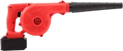 Luchtblazer - Bladblazer - Snel Reinigen - Snoerloos Werken - 3.7 kg - Rood