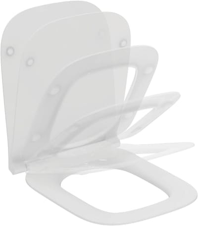 i.life B Wc-bril Duroplast Antibacterieel Soft-close Snel Sluitend Wc-bril Scharnieren Roestvrij Staal Wc-bril Wc-bril