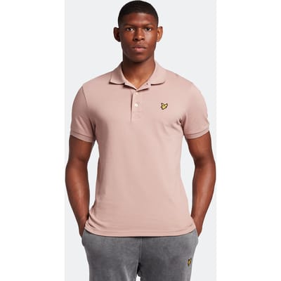 Lyle & Scott Gewoon poloshirt in Roze