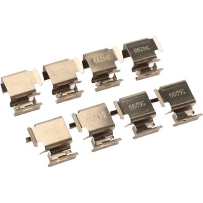 Montageset achterremblokken BPF1298A Rammelplaatje Klem voor Remblokken voor Mondeo MK3 2003 tot 2007 beige